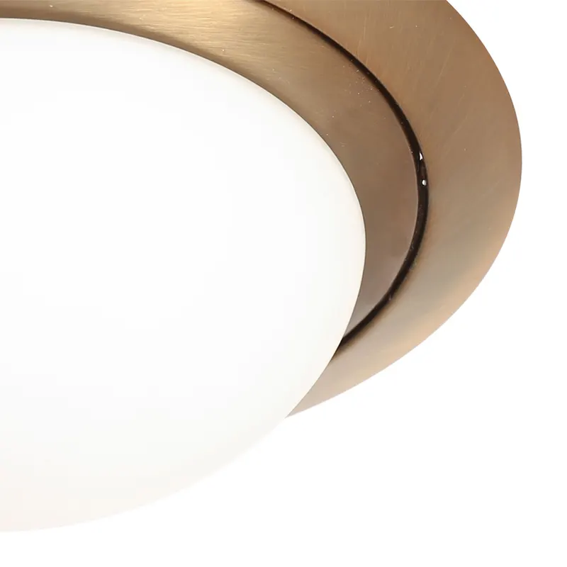 Ikaro LED-Deckenleuchte in Bronze und Weiß in Bronze, Ansicht 9