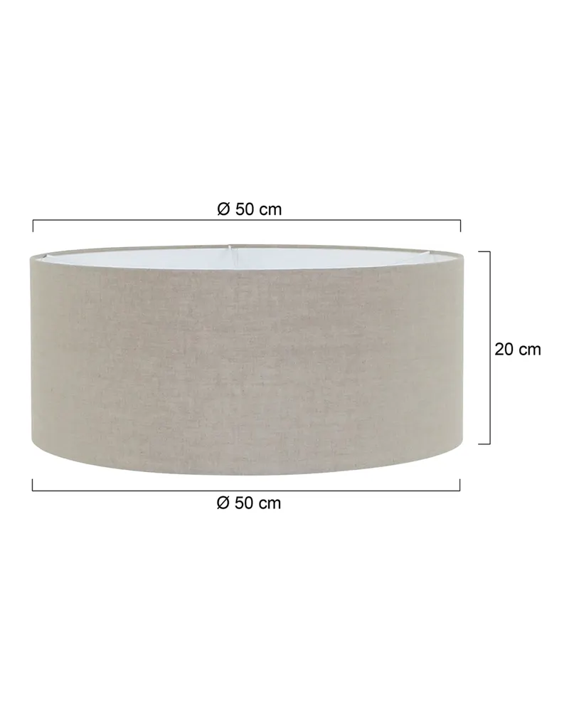 Lampenschirm K1066RS, grau, Ø 50 cm in Grau, Ansicht 2