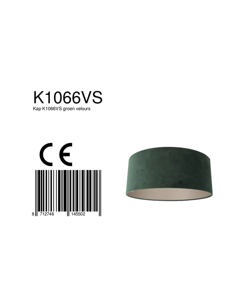 Lampenschirm K1066VS, grün, Ø 50 cm in Grün, Ansicht 7