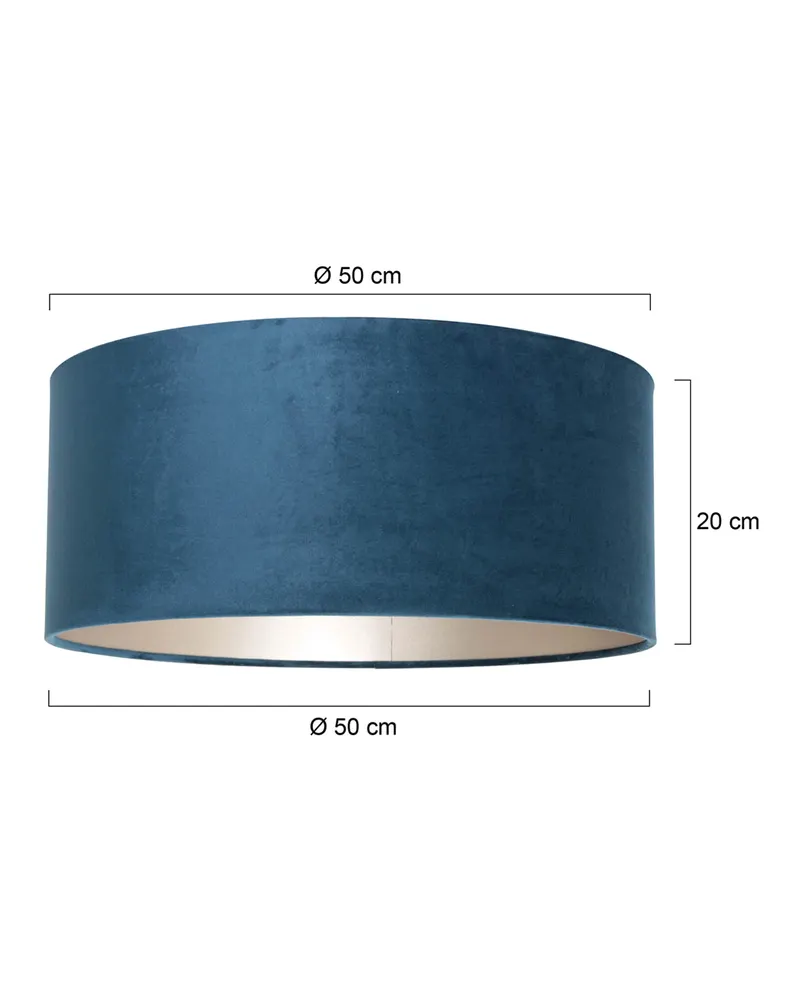 Lampenschirm K1066ZS, blau, Ø 50 cm in Blau, Ansicht 2