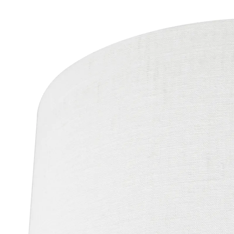 Steinhauer Lampenschirm K1068QS aus Textil, Weiß in Weiß, Ansicht 4