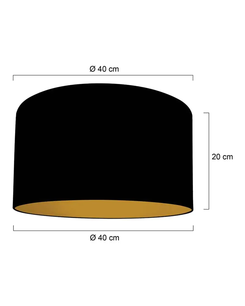 Steinhauer Lampenschirm K1068SS aus Textil, Schwarz in Schwarz, Ansicht 2