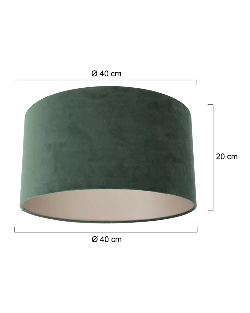 Steinhauer Lampenschirm K1068VS, grün, Ø 40 cm in Grün, Ansicht 6