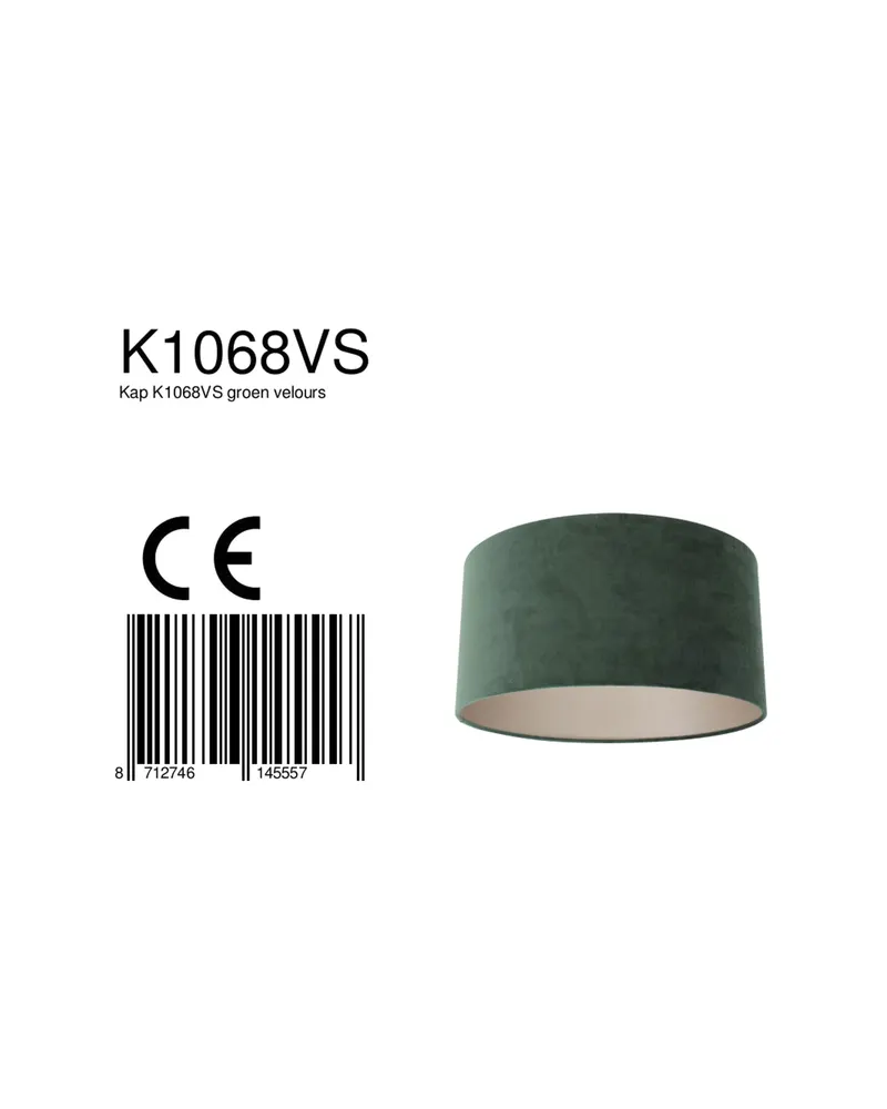 Steinhauer Lampenschirm K1068VS, grün, Ø 40 cm in Grün, Ansicht 7
