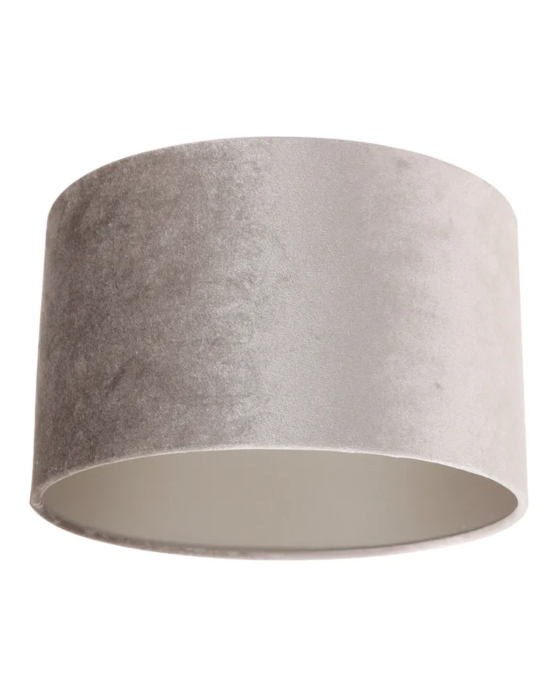 Lampenschirm K7396GS, grau, rund, Ø 30 cm, Grau