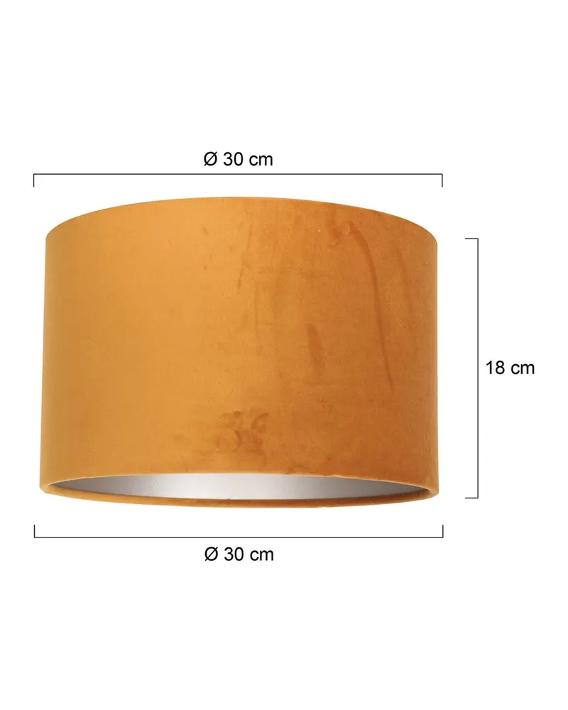 Steinhauer Lampenschirm K7396KS, goldfarben, rund, Ø 30 cm in Gold, Ansicht 6