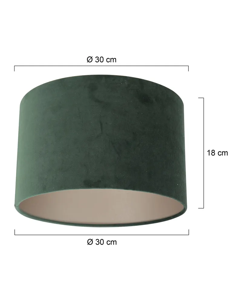 Steinhauer Lampenschirm K7396VS aus Textil, grün in Grün, Ansicht 6