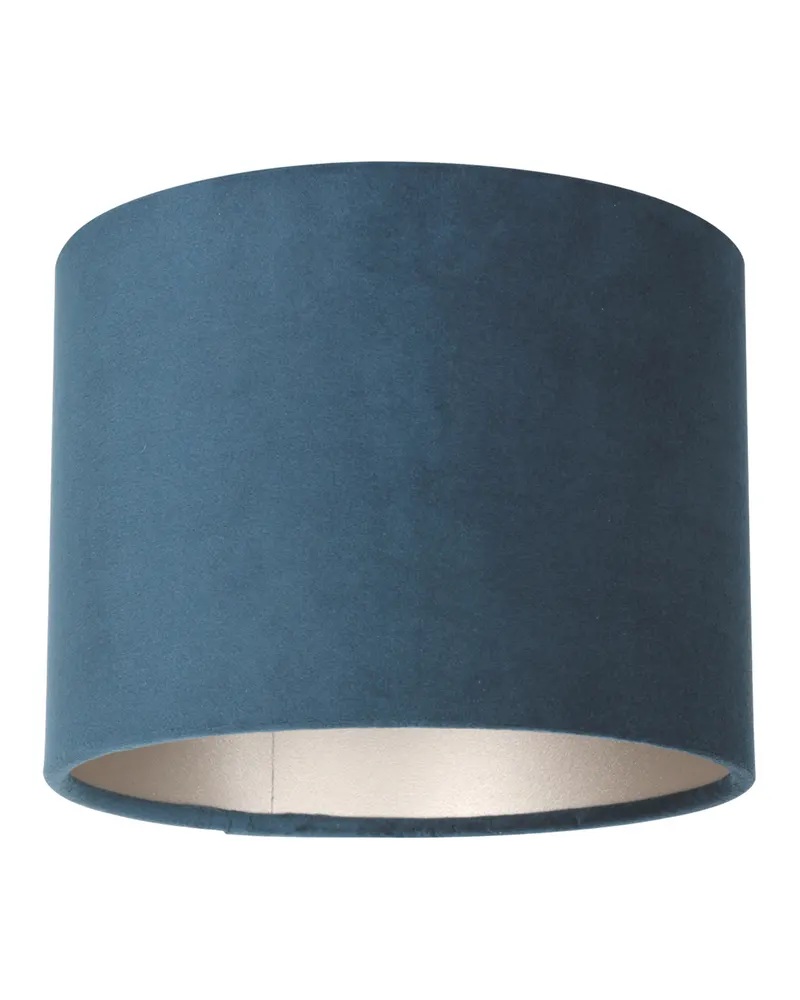 Blauer Textil-Lampenschirm von Steinhauer, Blau