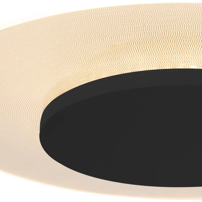 Steinhauer Lido LED-Deckenleuchte in Schwarz, Ansicht 4