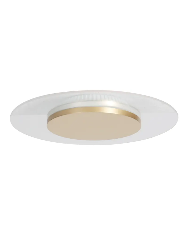 Steinhauer Lido Deckenleuchte mit austauschbarem LED-Modul, Gold, Ø 36 cm in Gold, Ansicht 3