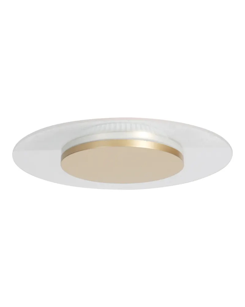 Steinhauer Lido Deckenleuchte mit austauschbarem LED-Modul, Gold, Ø 42 cm in Gold, Ansicht 4