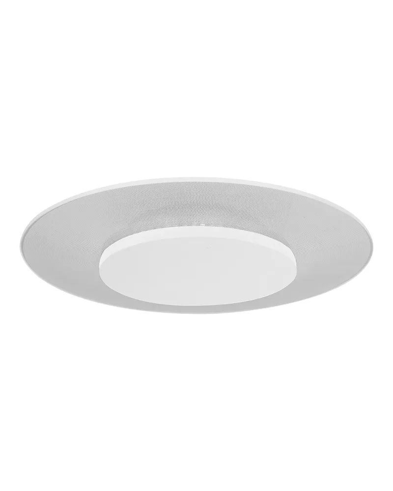 Steinhauer Lido Deckenleuchte mit austauschbarem LED-Modul, Ø 42 cm in Weiß, Ansicht 4