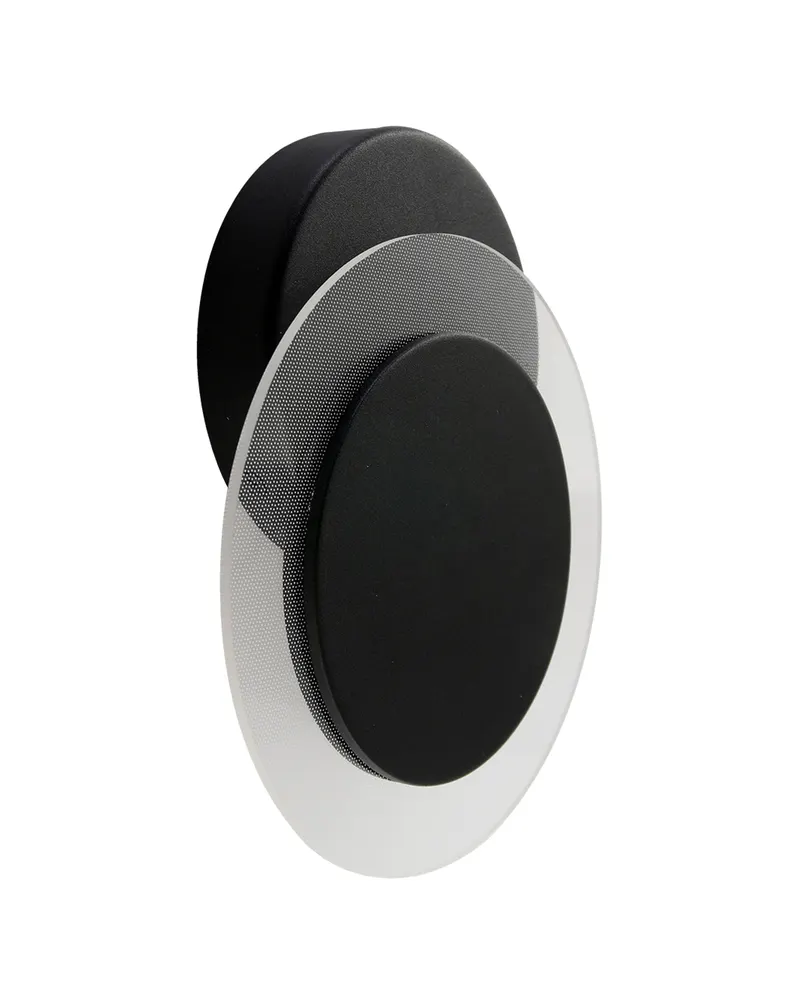 Steinhauer Lido Wandleuchte mit drehbarem, austauschbarem LED-Modul in Mattglas, Schwarz, Ansicht 13