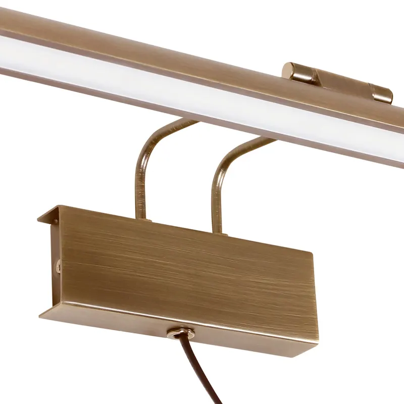 Steinhauer Litho LED Wandleuchte mit dimmbarem LED-Modul in Bronze, Ansicht 11