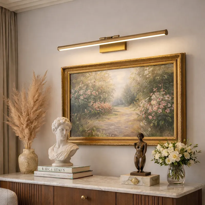Steinhauer Litho LED Wandleuchte mit dimmbarem LED-Modul in Bronze, Ansicht 2