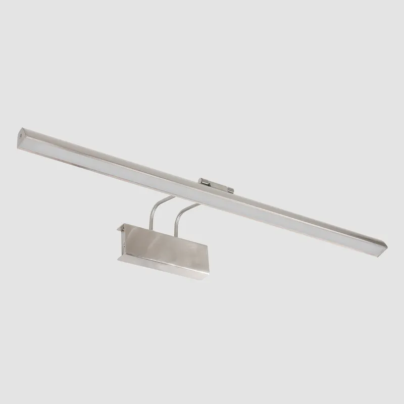 Steinhauer Litho LED Wandleuchte mit dimmbarem LED-Modul in Stahl, Ansicht 10