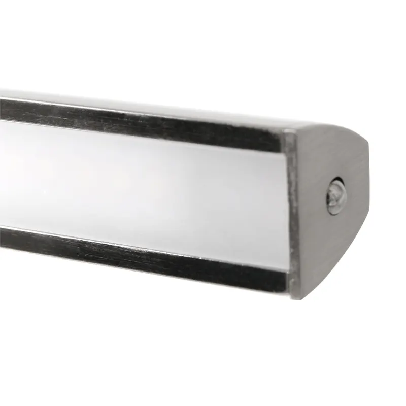 Steinhauer Litho LED Wandleuchte mit dimmbarem LED-Modul in Stahl, Ansicht 12