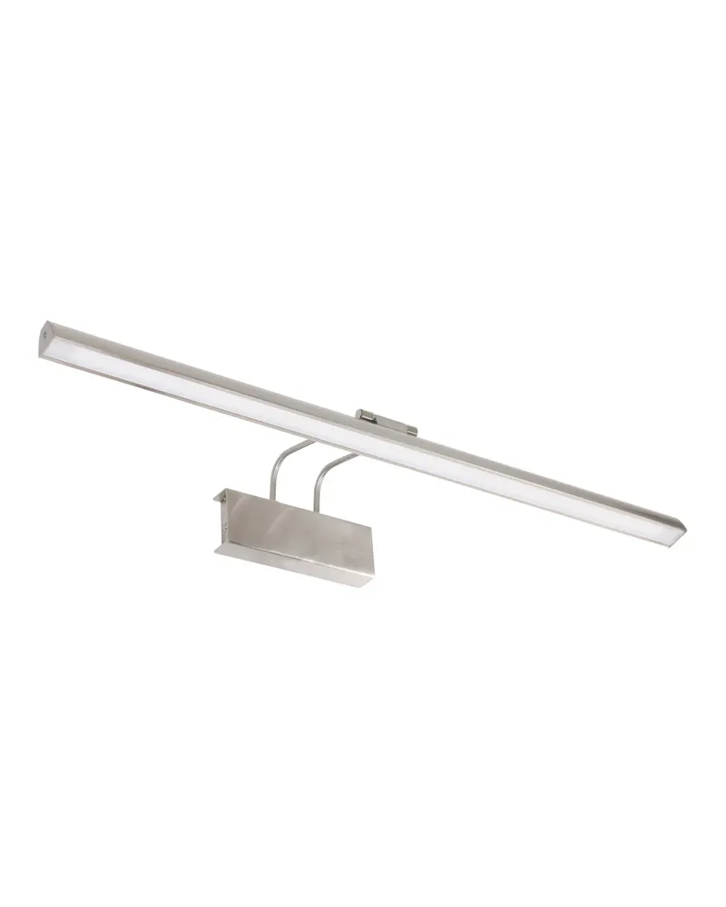 Steinhauer Litho LED Wandleuchte mit dimmbarem LED-Modul in Stahl, Ansicht 3
