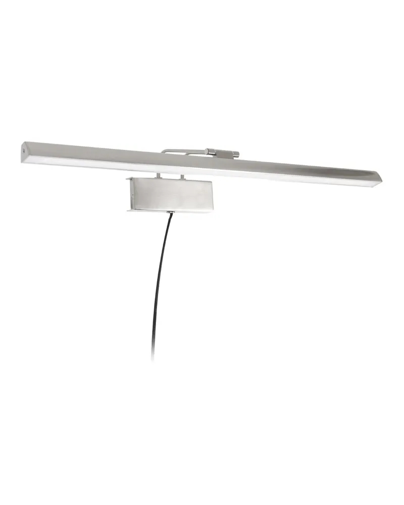 Steinhauer Litho LED Wandleuchte mit dimmbarem LED-Modul in Stahl, Ansicht 5