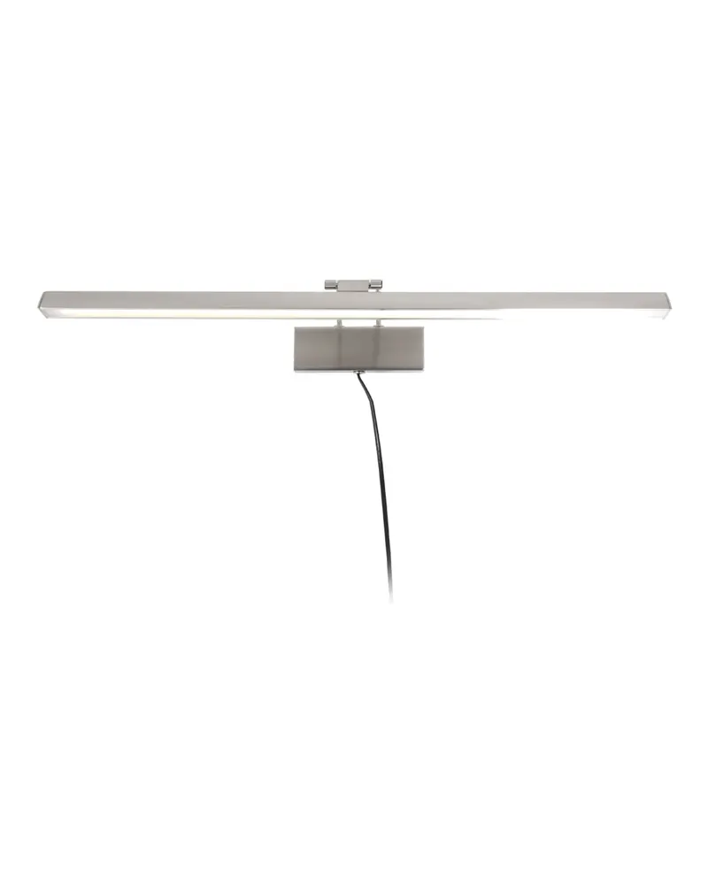 Steinhauer Litho LED Wandleuchte mit dimmbarem LED-Modul in Stahl, Ansicht 7