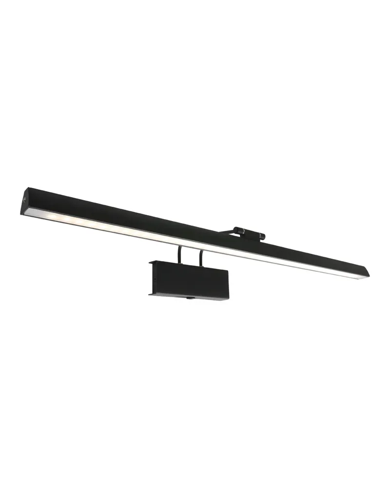 Steinhauer Litho LED Wandleuchte mit dimmbarem LED-Modul in Schwarz, Ansicht 1