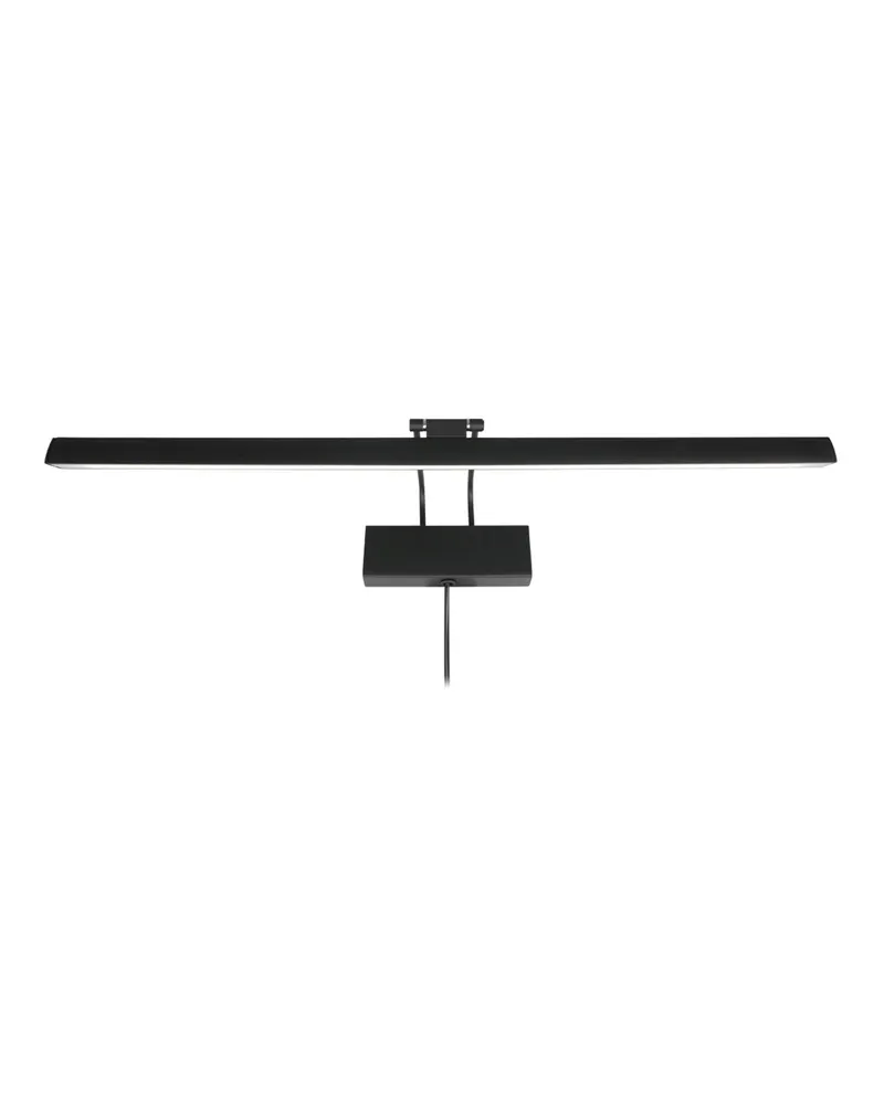 Steinhauer Litho LED Wandleuchte mit dimmbarem LED-Modul in Schwarz, Ansicht 5