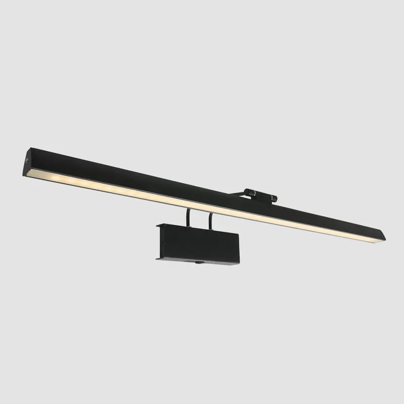 Steinhauer Litho LED Wandleuchte mit dimmbarem LED-Modul in Schwarz, Ansicht 8
