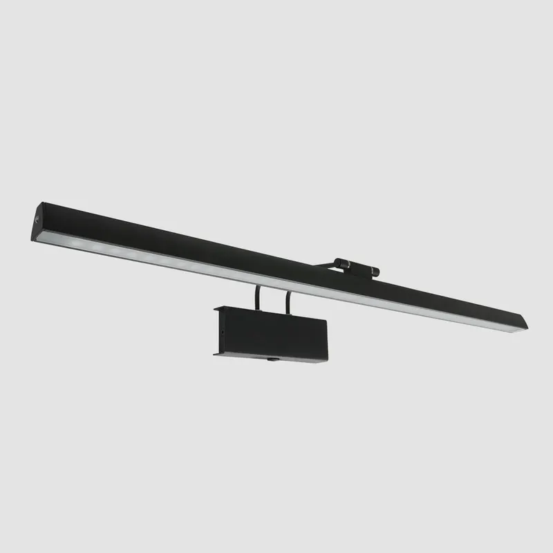 Steinhauer Litho LED Wandleuchte mit dimmbarem LED-Modul in Schwarz, Ansicht 9