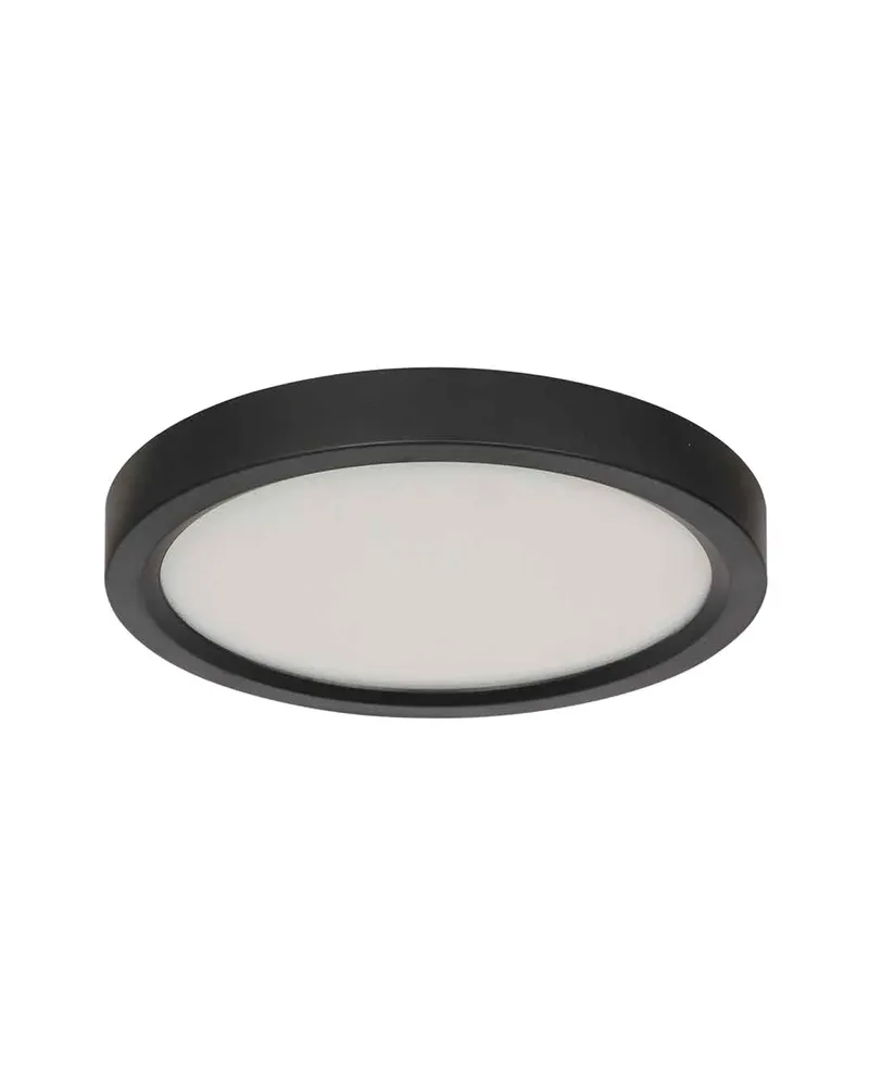 Steinhauer Luminix LED-Deckenleuchte, Weiß in Schwarz, Ansicht 4