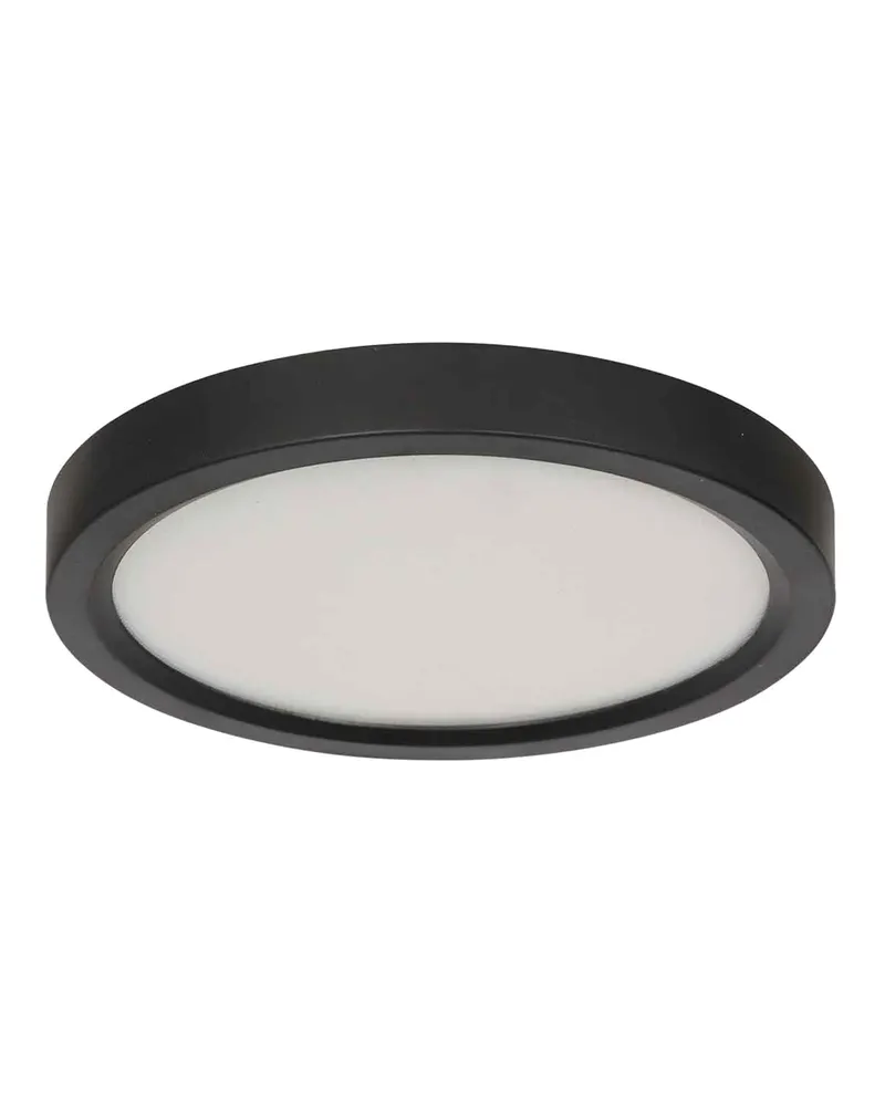 Steinhauer Luminix LED-Deckenleuchte mit austauschbarem Modul in Schwarz, Ansicht 4