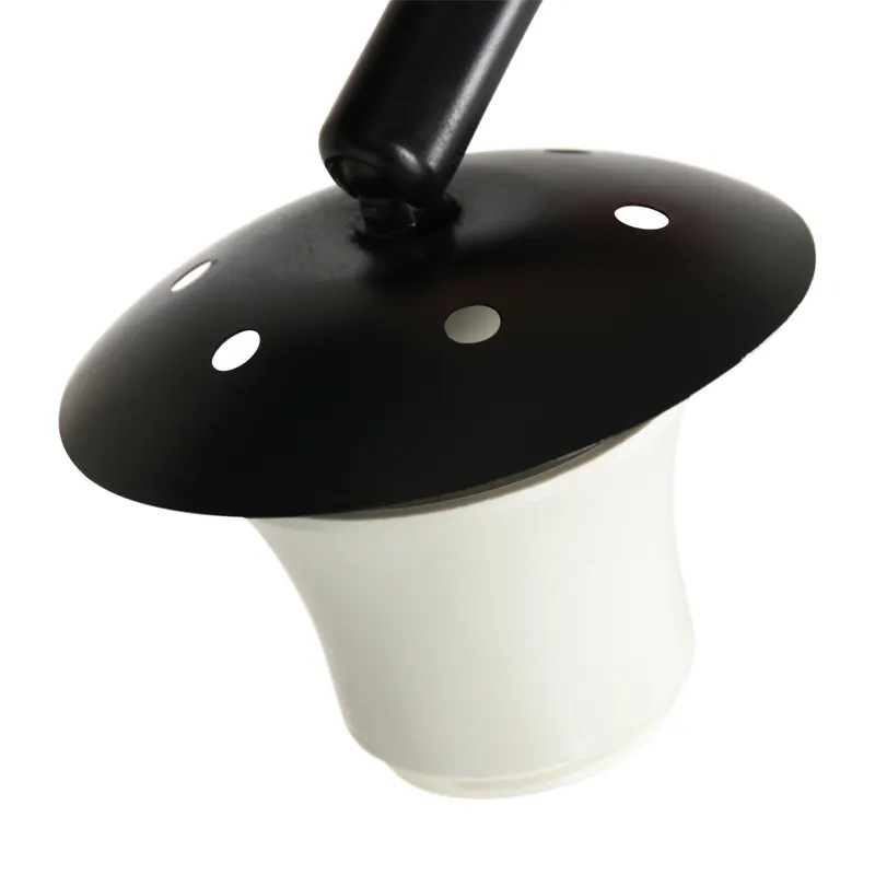Steinhauer Maze-Natural Bogenlampe mit E27-Fassung in Naturfarben, Schwarz, Ansicht 10