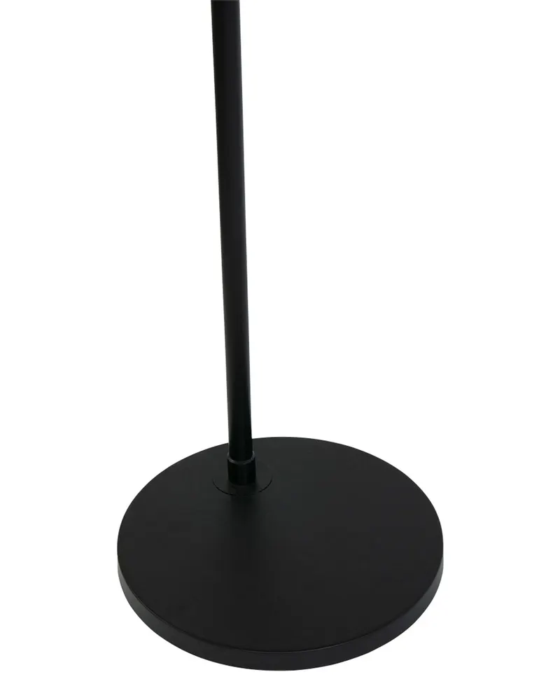 Steinhauer Maze-Natural Bogenlampe mit E27-Fassung in Naturfarben, Schwarz, Ansicht 6
