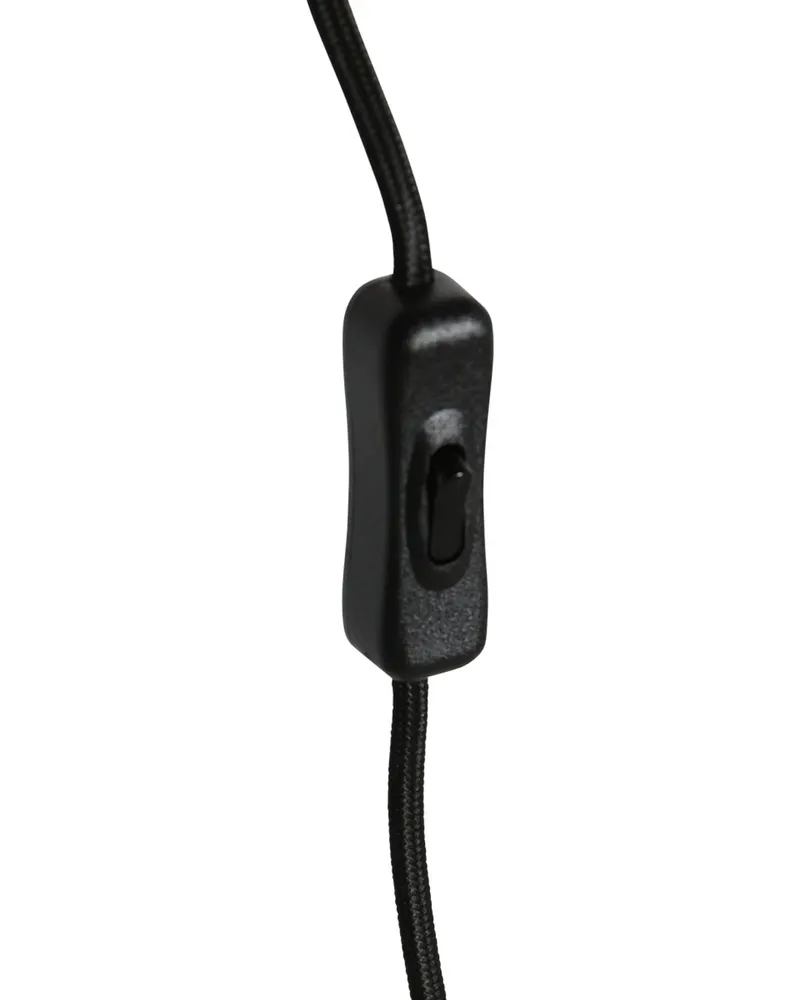 Steinhauer Maze-Natural Wandleuchte aus Bambus und Metall mit E27-Fassung in Bronze, Naturfarben, Ansicht 4