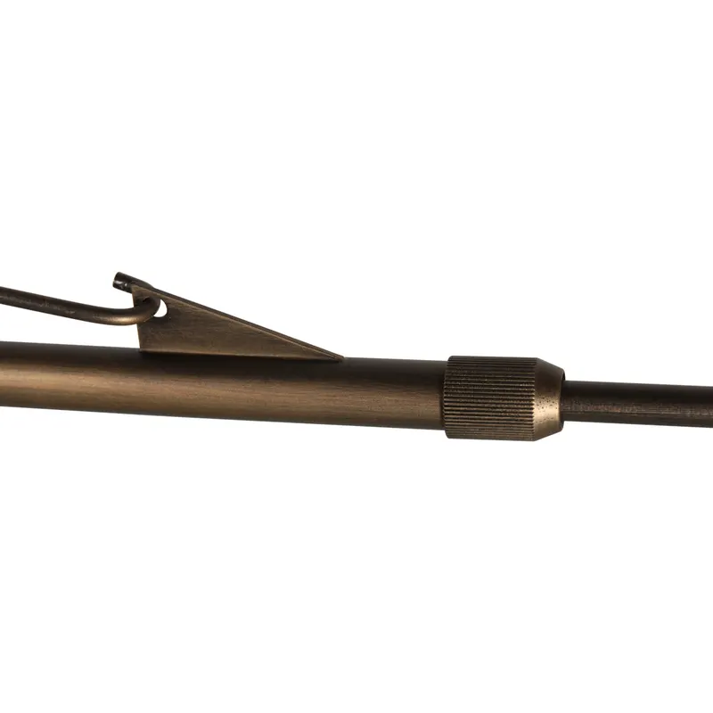 Steinhauer Maze-Natural Wandleuchte aus Bambus und Metall mit E27-Fassung in Bronze, Naturfarben, Ansicht 8