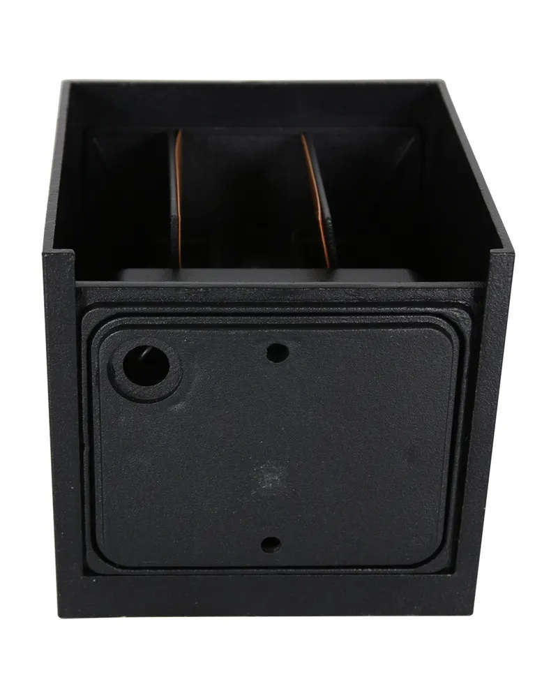 Steinhauer Muro LED-Wandleuchte mit austauschbarem LED-Modul in Schwarz, Ansicht 6