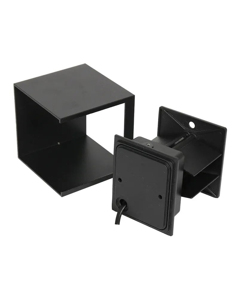 Steinhauer Muro LED-Wandleuchte mit austauschbarem LED-Modul in Schwarz, Ansicht 7