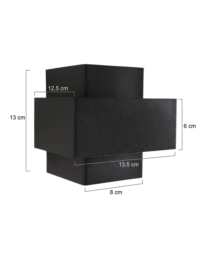 Steinhauer Muro Wandleuchte, Schwarz oder Braun, dimmbar mit G9-Leuchtmittel in Schwarz, Ansicht 12