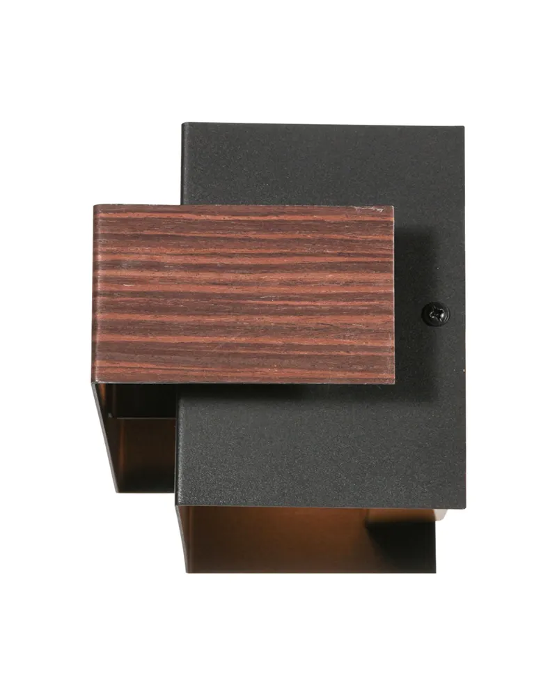 Steinhauer Muro Wandleuchte mit zwei Lichtpunkten, Schwarz oder Braun, dimmbar in Braun, Ansicht 6