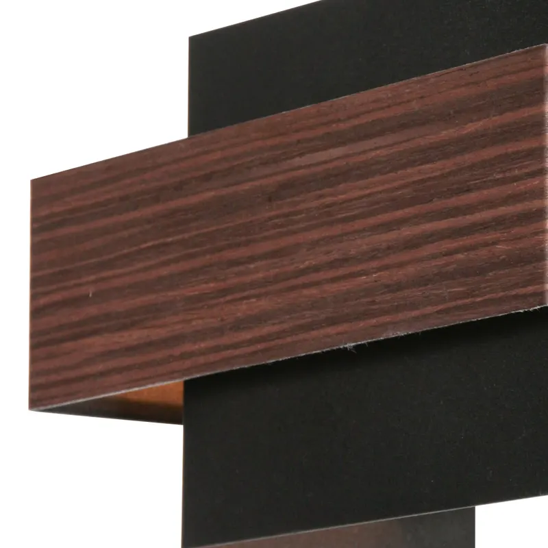 Steinhauer Muro Wandleuchte mit zwei Lichtpunkten, Schwarz oder Braun, dimmbar in Braun, Ansicht 8