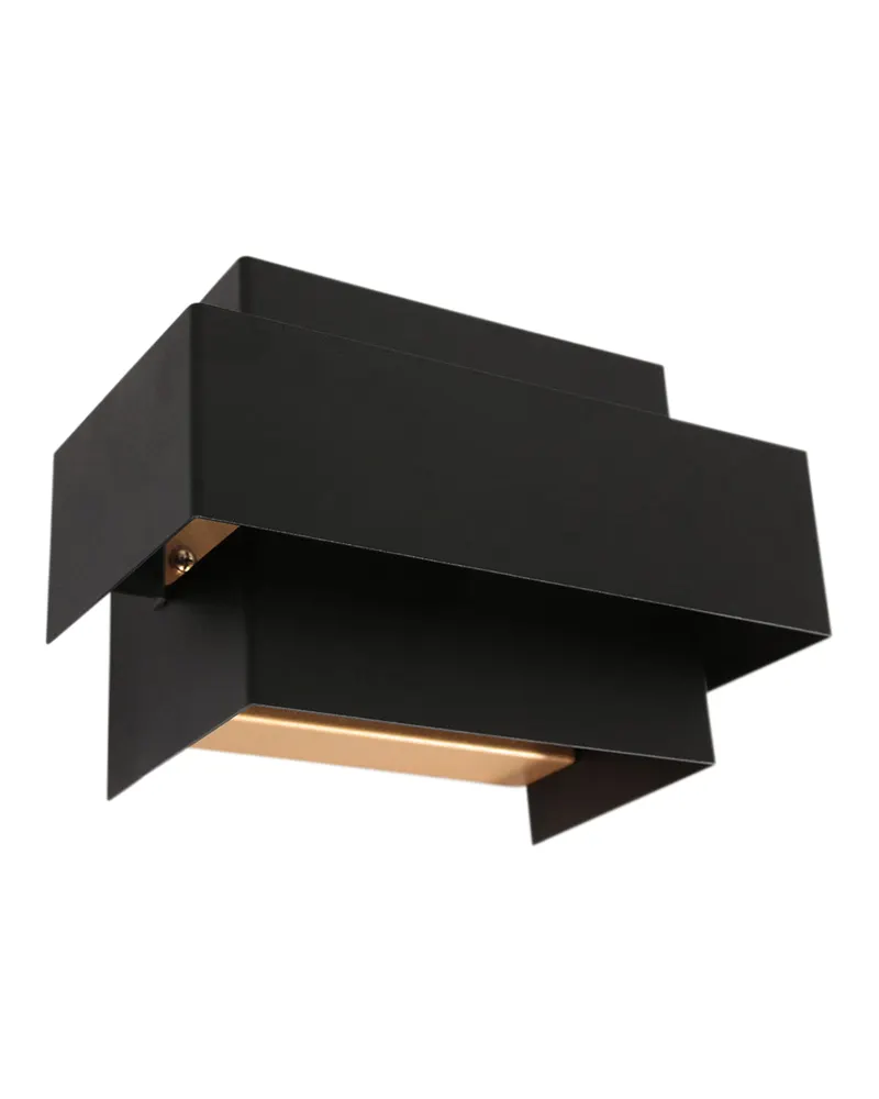 Steinhauer Muro Wandleuchte mit zwei Lichtpunkten, Schwarz oder Braun, dimmbar in Schwarz, Ansicht 10
