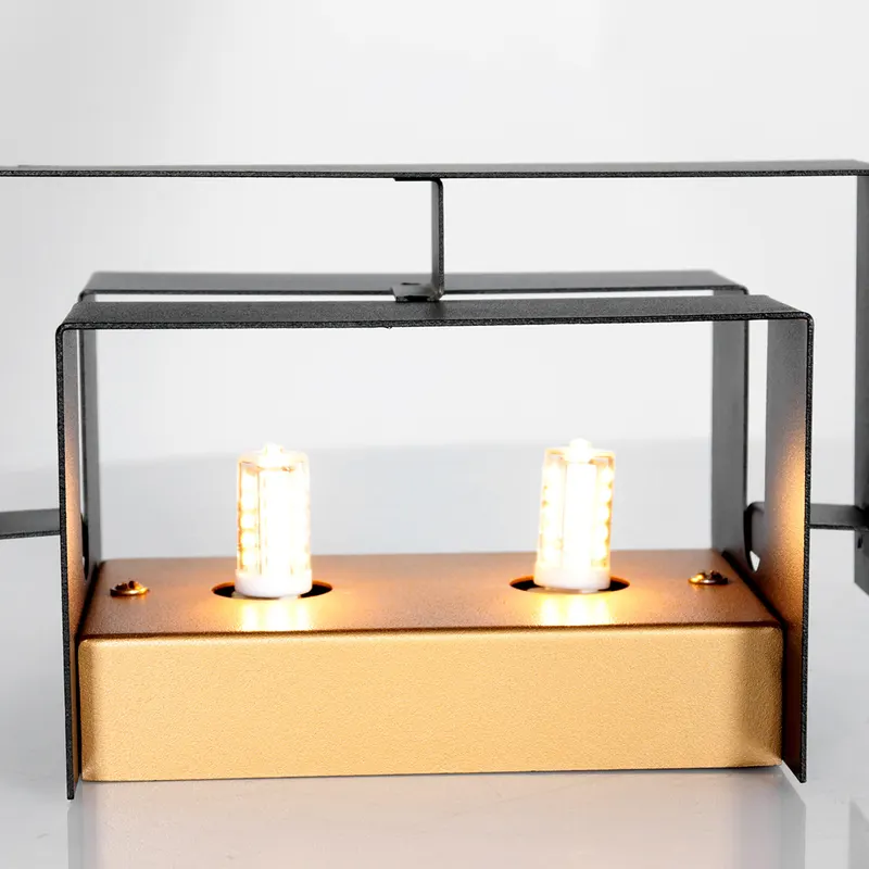 Steinhauer Muro Wandleuchte mit zwei Lichtpunkten, Schwarz oder Braun, dimmbar in Schwarz, Ansicht 8