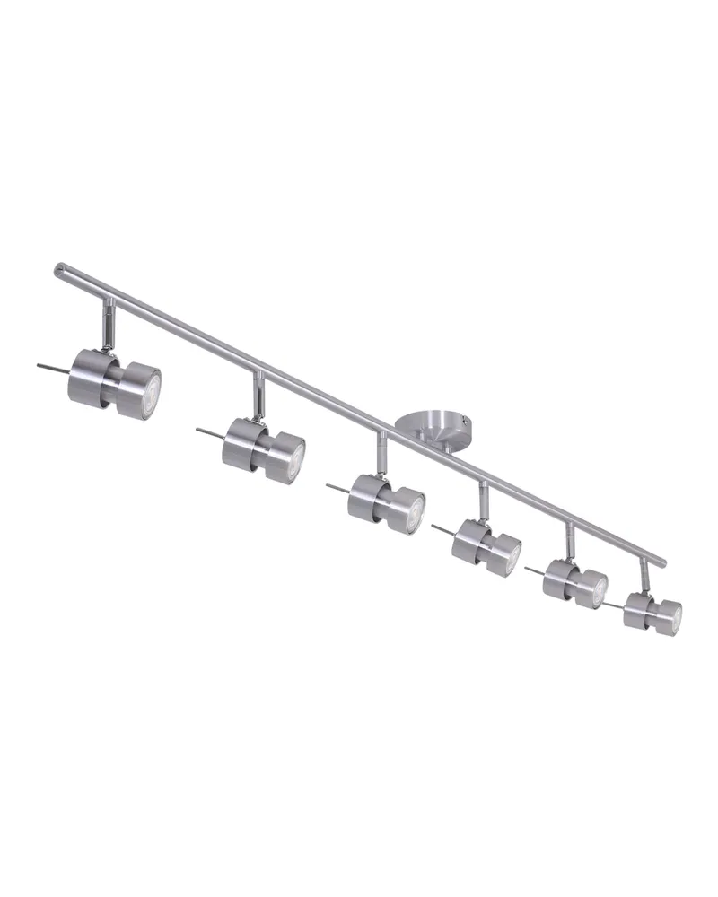 Steinhauer Natasja LED Deckenstrahler mit 6 Spots in Stahl, Ansicht 2