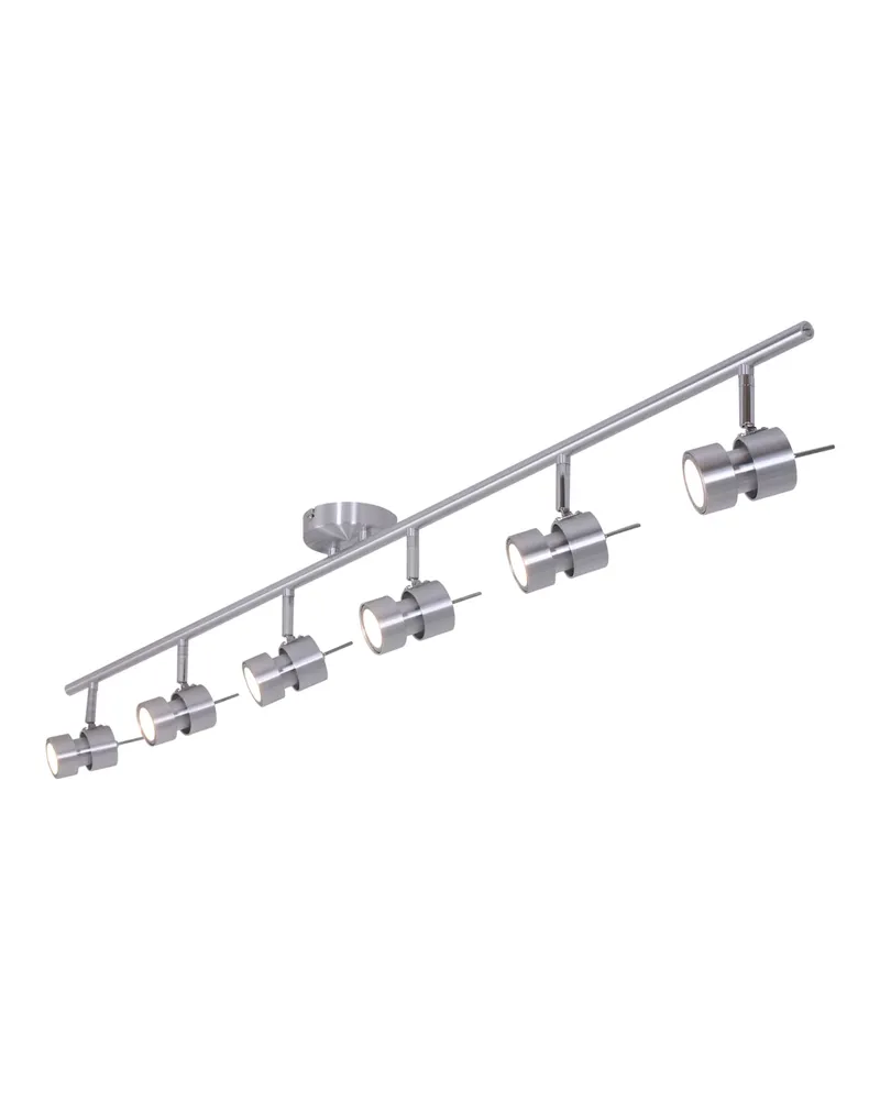 Steinhauer Natasja LED Deckenstrahler mit 6 Spots in Stahl, Ansicht 3