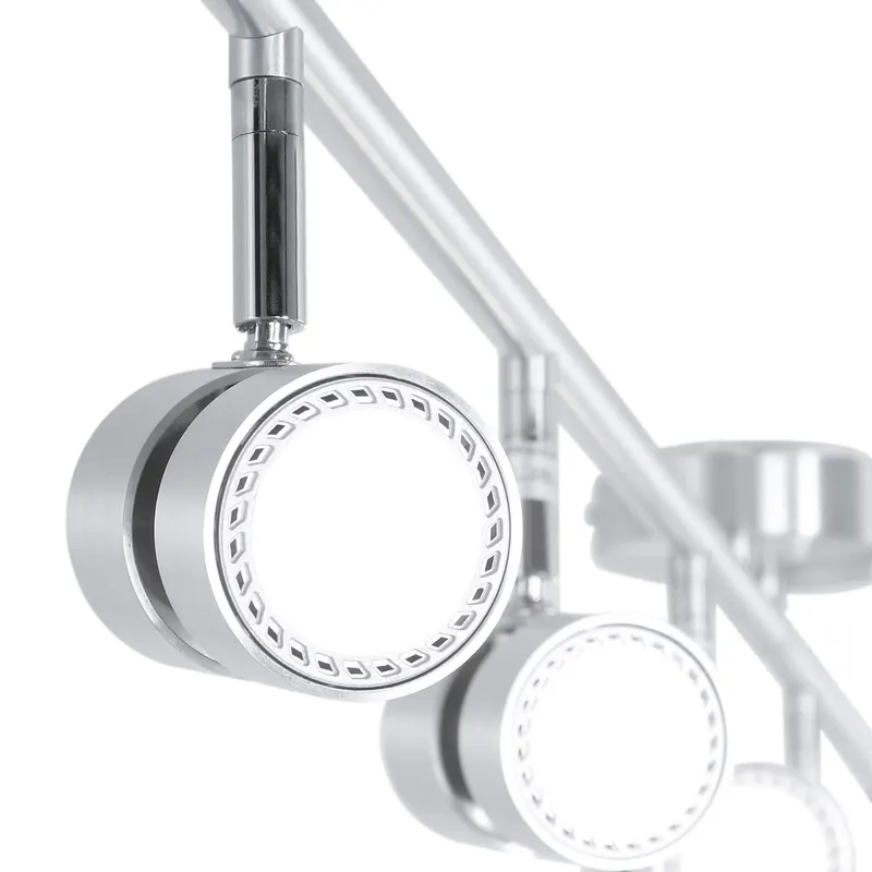 Steinhauer Natasja LED Deckenstrahler mit 6 Spots in Stahl, Ansicht 4