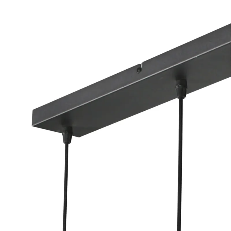 Nox Light Pendelleuchte mit fünf Lichtpunkten in Naturfarben, Schwarz, Ansicht 8