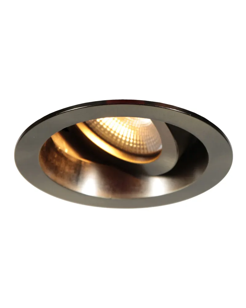 Pelite spot LED-Einbaustrahler, dreh- und schwenkbar, Weiß
