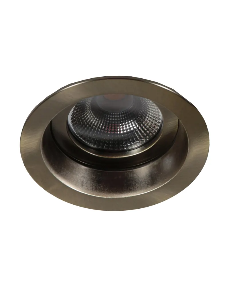 Steinhauer Pelite spot LED-Einbaustrahler, dreh- und schwenkbar in Bronze, Ansicht 3