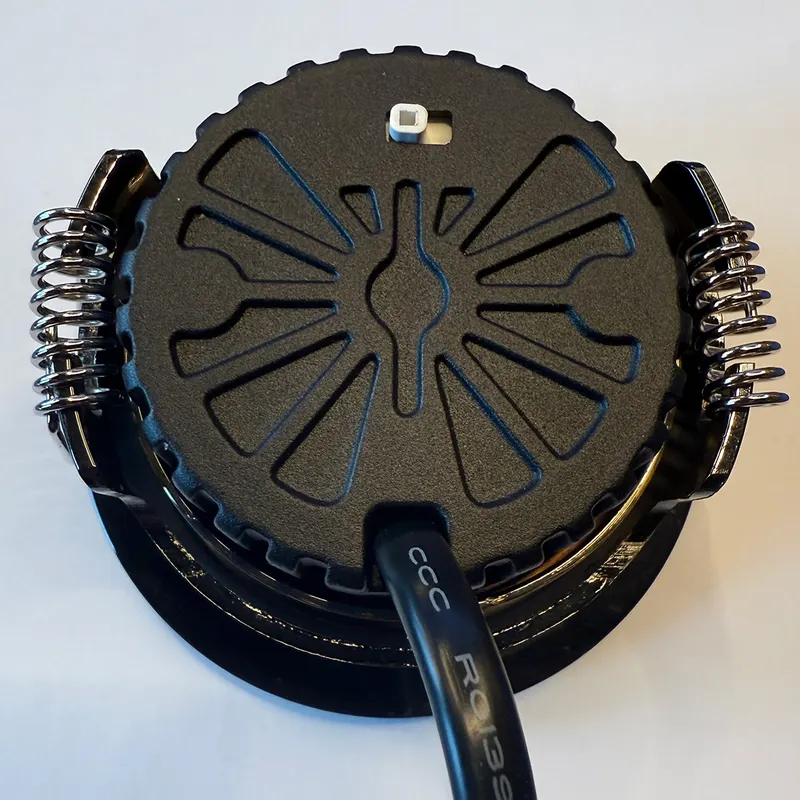Steinhauer Pelite spot LED-Einbaustrahler, dreh- und schwenkbar in Bronze, Ansicht 5