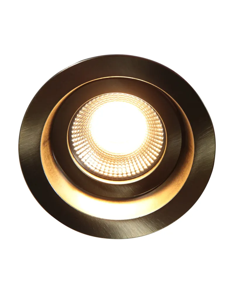 Steinhauer Pelite spot LED-Einbaustrahler, dreh- und schwenkbar in Bronze, Ansicht 8