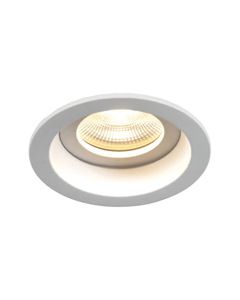 Pelite spot LED-Einbaustrahler, dreh- und schwenkbar, Weiß
